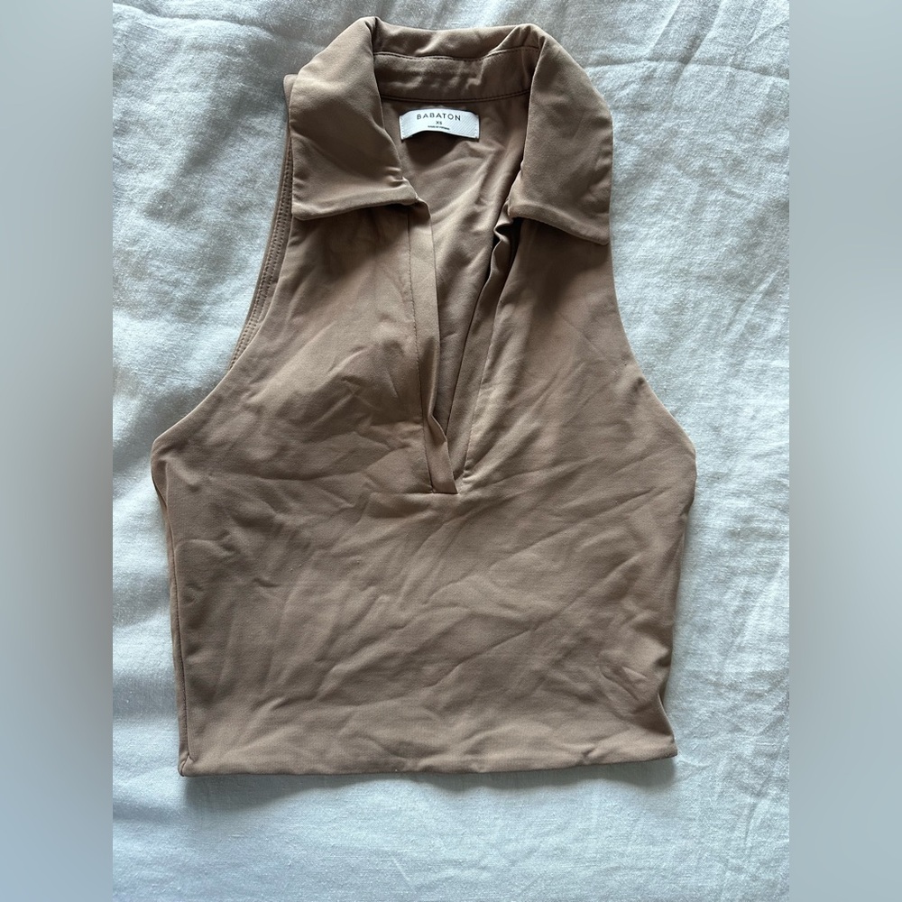 Aritzia Tan Tank Top